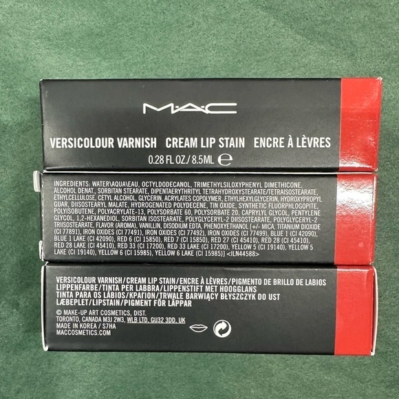 MAC *Shock It To Me* Versicolour Varnish Cream Lip Stain .28 fl oz - Picture 5 of 5